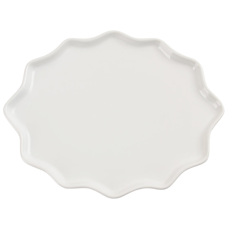 Forest Star Dinner Plate Recycled Ceramic Eco-Clay, Set of 4 - Sea Green Designs