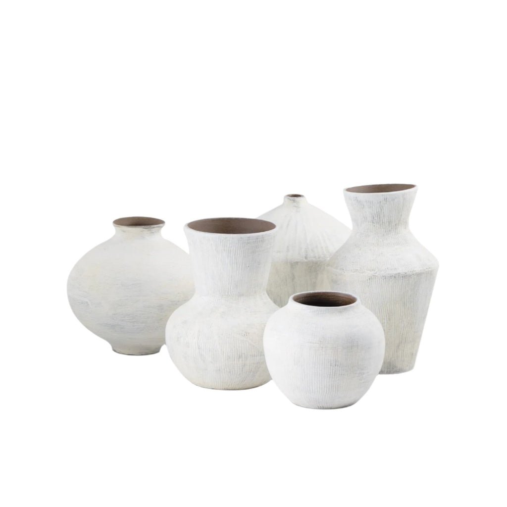 Noor Ceramic Vase Set - Sea Green Designs