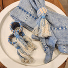 Wrapped Band Napkin Ring - Sea Green Designs