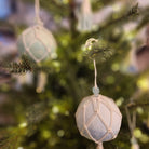 Macrame Ocean Orb Ornament - Sea Green Designs