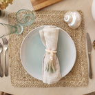 Fresh Water Napkin Ring - Sea Green Design