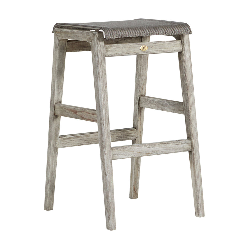 Coast Teak 30" Backless Bar Stool - Sea Green Designs