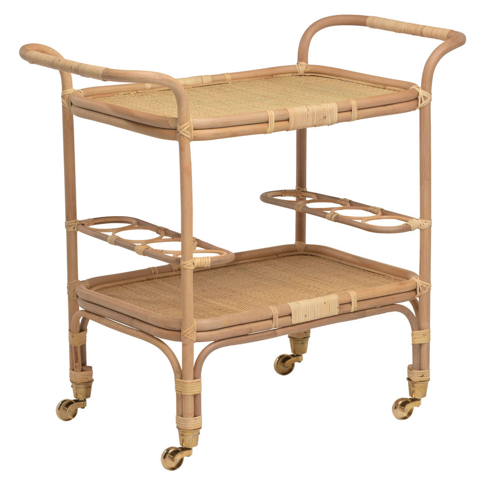 Carlo Bar Trolley - Sea Green Designs