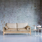 Woodnest - Solid Oak and Leather Cheyenne 2-Seat Sofa – image 16