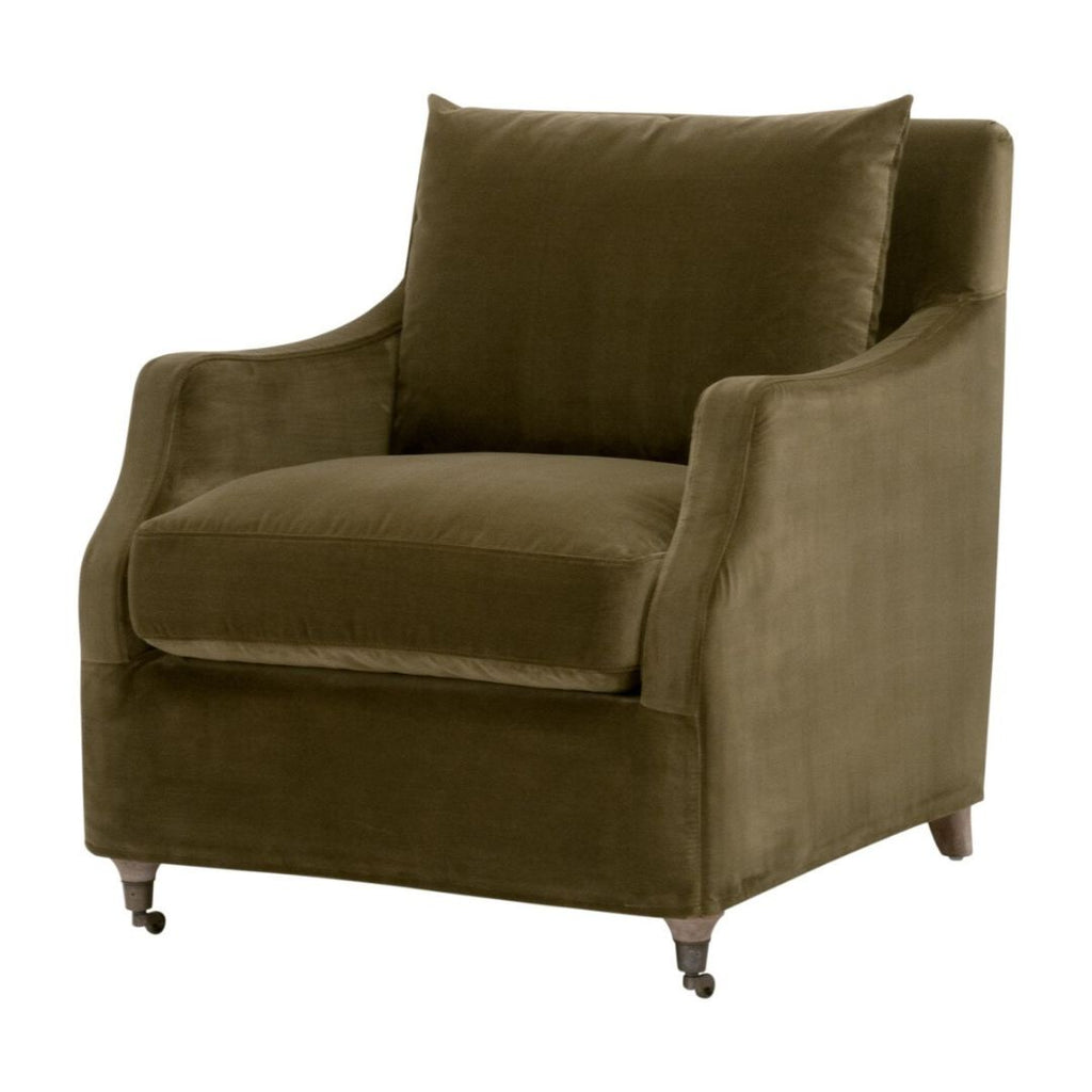 Jade Slipcover Club Chair