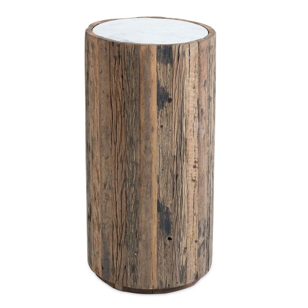 Eli Wood Side Table - Sea Green Designs