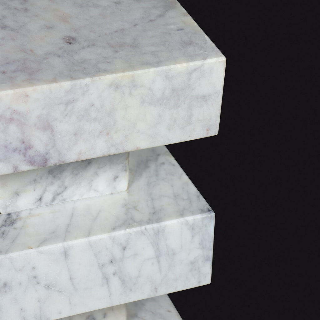 Charli Marble Accent Table