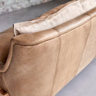 Woodnest - Solid Oak and Leather Cheyenne 3-Seat Sofa – image 11