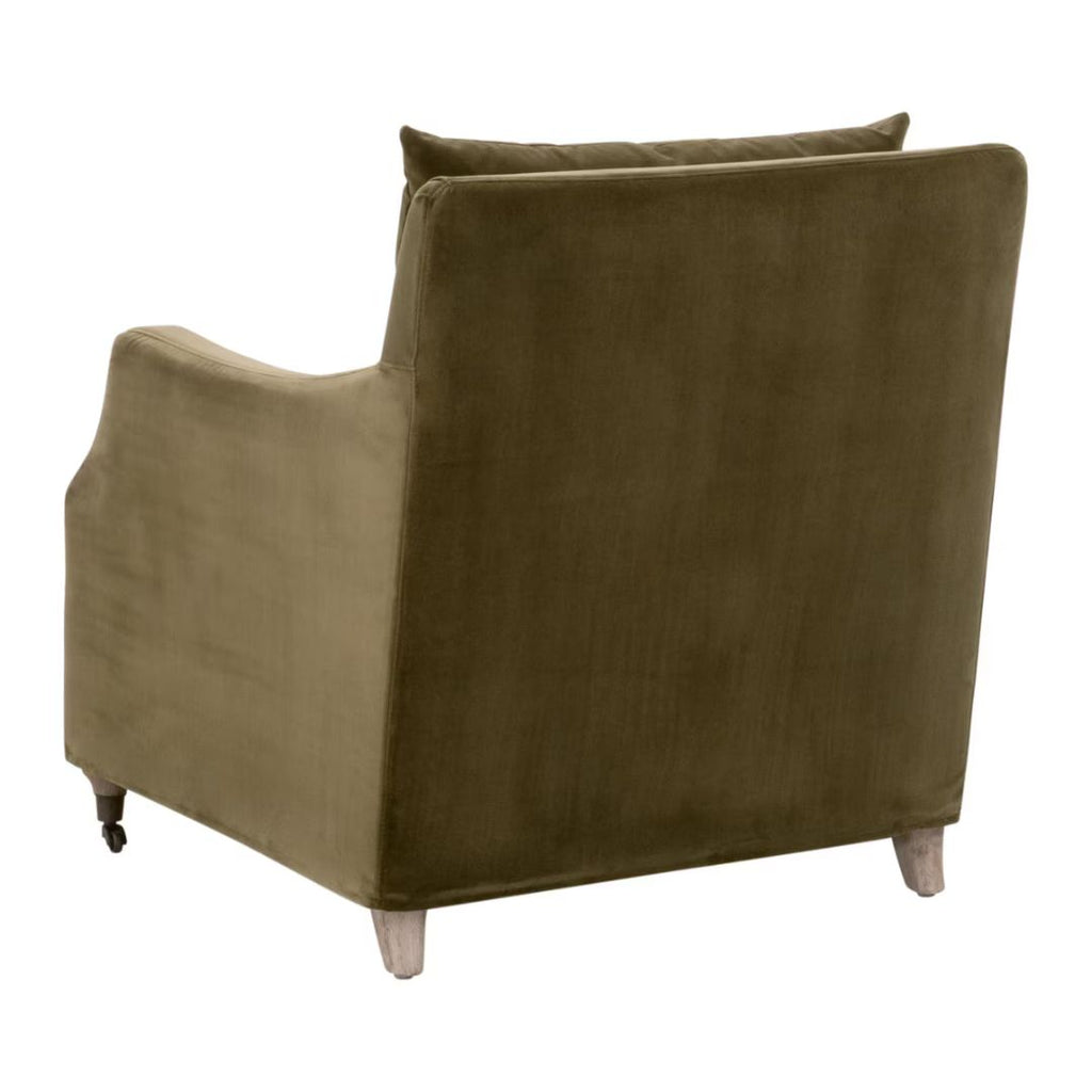 Jade Slipcover Club Chair