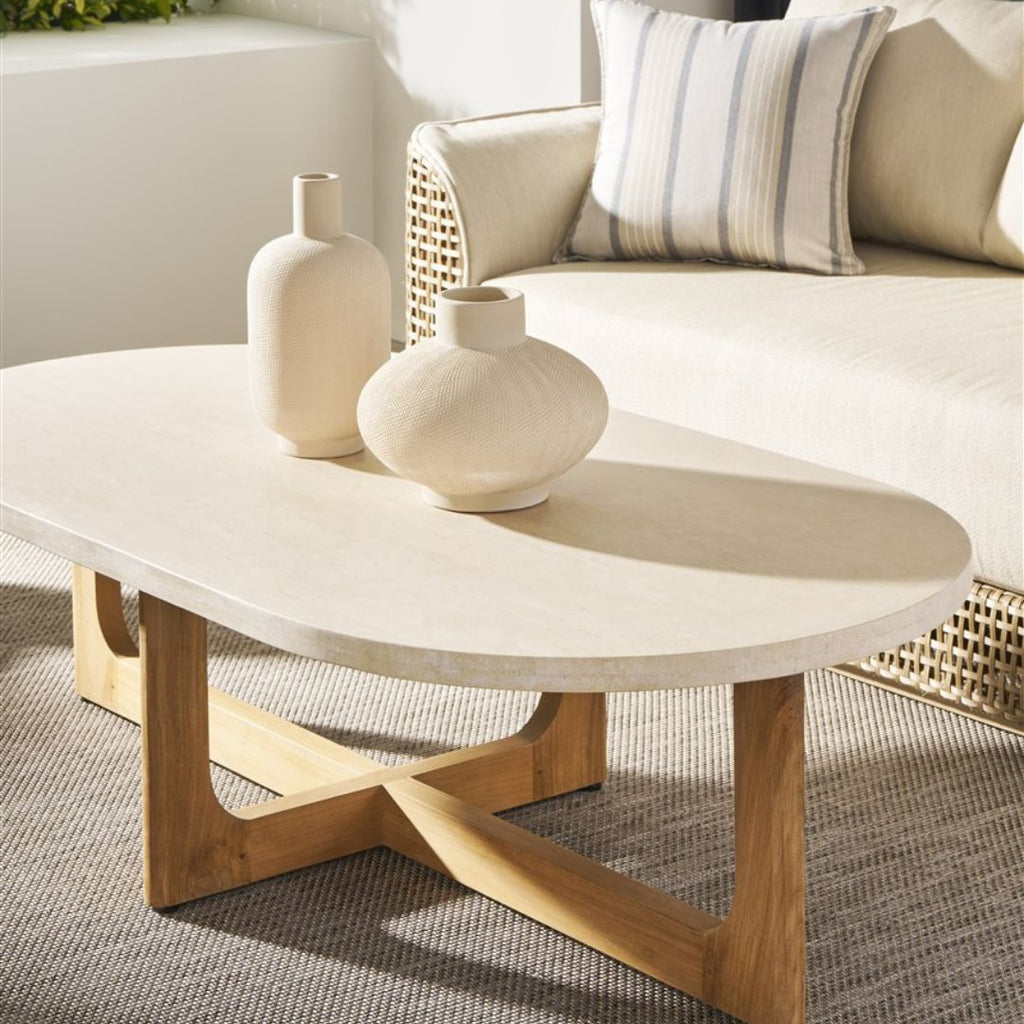 Bliss Outdoor Large Cocktail Table - Sea Green Designs