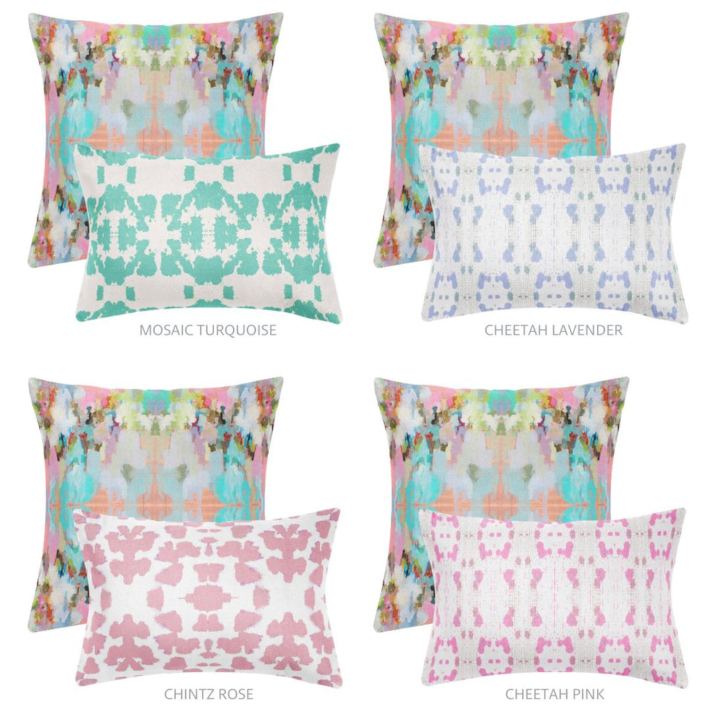 Brooks Avenue 22x22 Pillow - Sea Green Designs