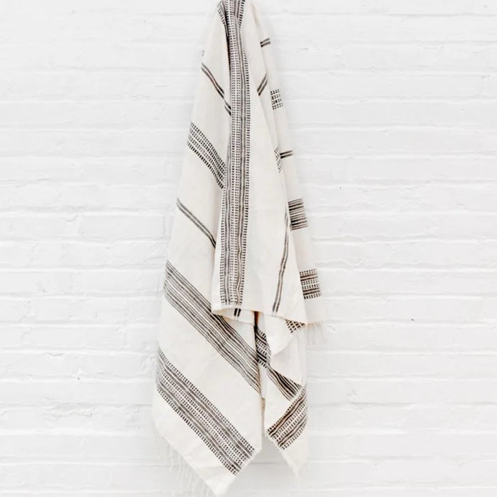 Aden Cotton Bath Towel - Sea Green Designs