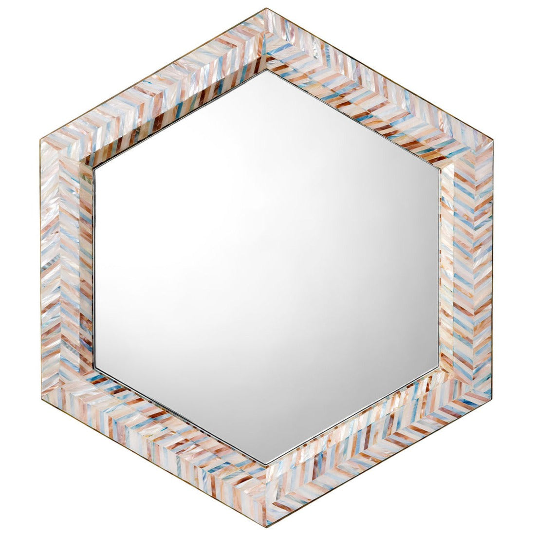 July New Academy Hexagon Mirror