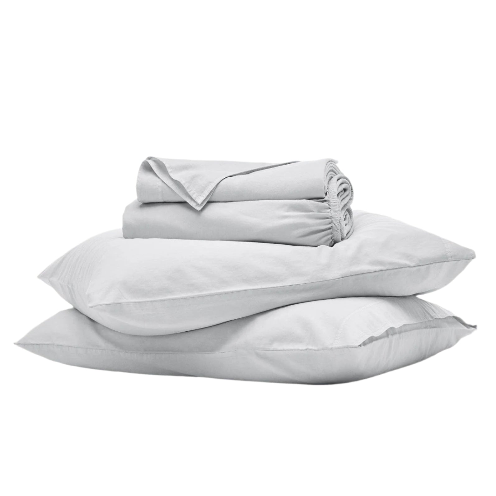 Signature Vintage Washed Sheet Set - Sea Green Designs