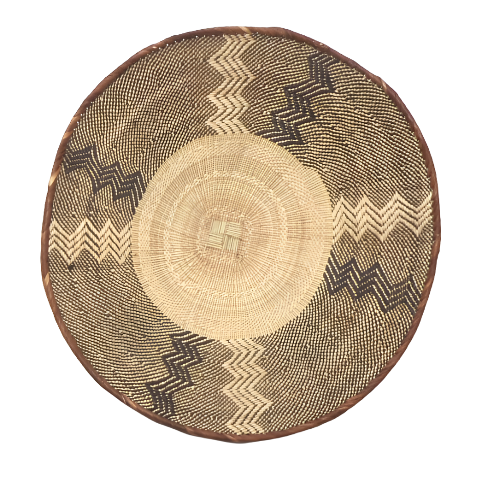 Extra Large Tonga Basket - Sea Green Designs