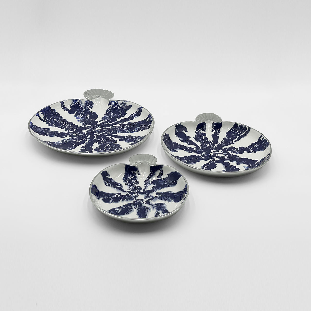 LA MAR Round Serving Platter - Sea Green Designs