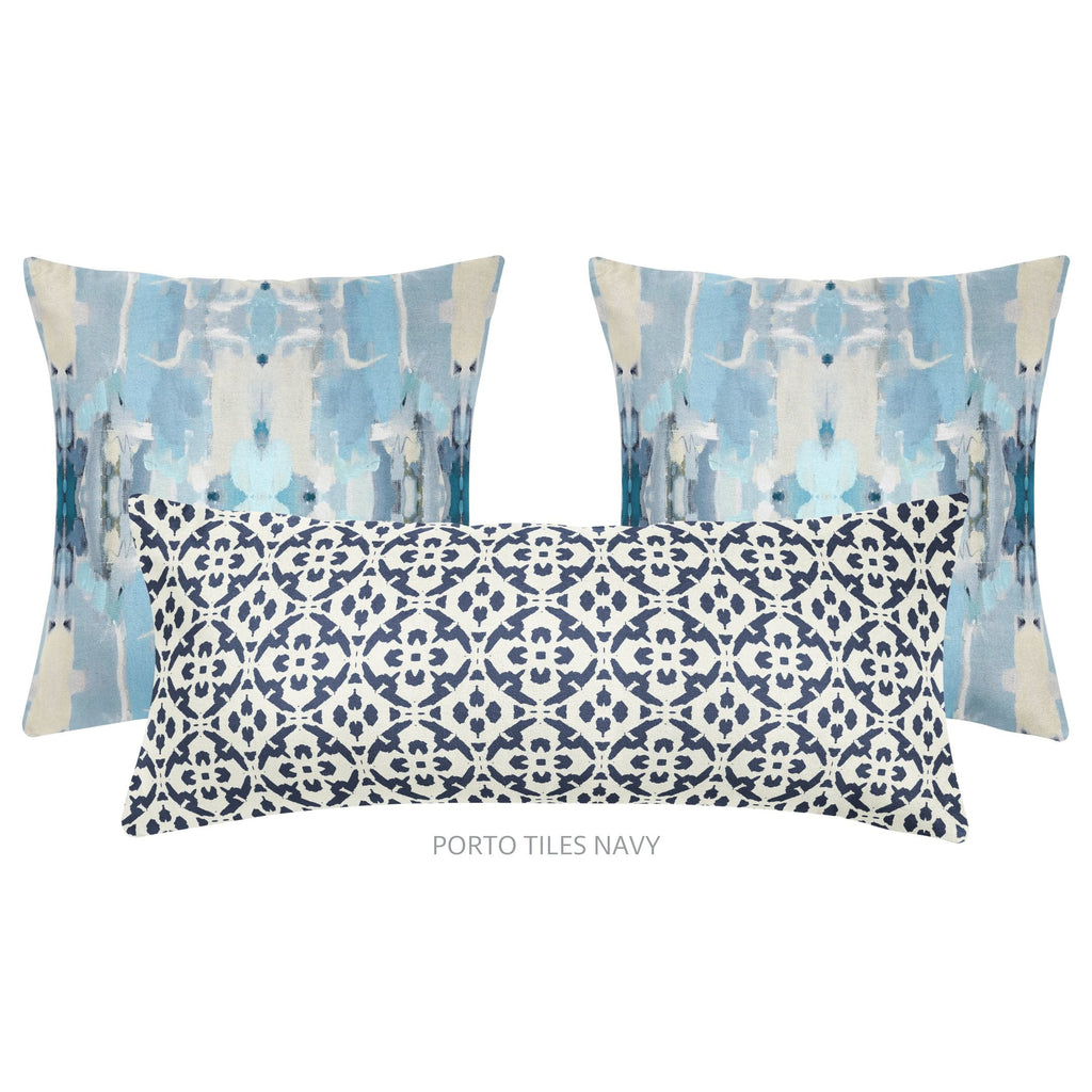 Ocean Breeze 26x26 Pillow - Sea Green Designs