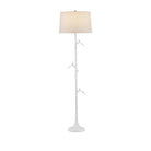 Piaf White Floor Lamp - Sea Green Designs