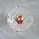 Pressed Clear Martini Glasses, Set of 4 - Sea Green Designs