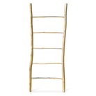 79" Bleached Teak Wood Ladder - Sea Green Designs