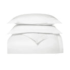 Signature Hemmed Duvet Set-SeaGreen
