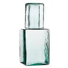 8.25" Hammered Decanter - Sea Green Designs