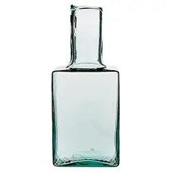 8.25" Hammered Decanter - Sea Green Designs