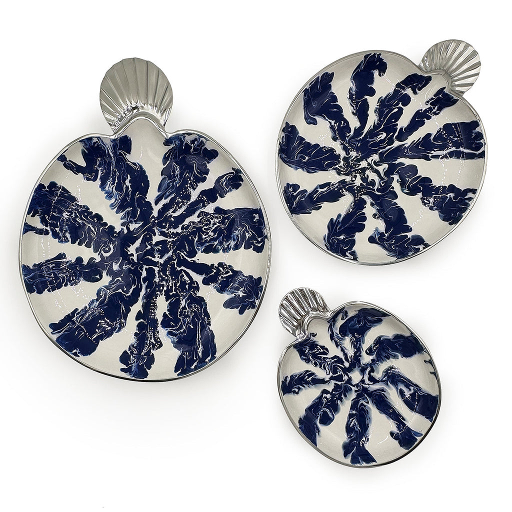 LA MAR Round Serving Platter - Sea Green Designs