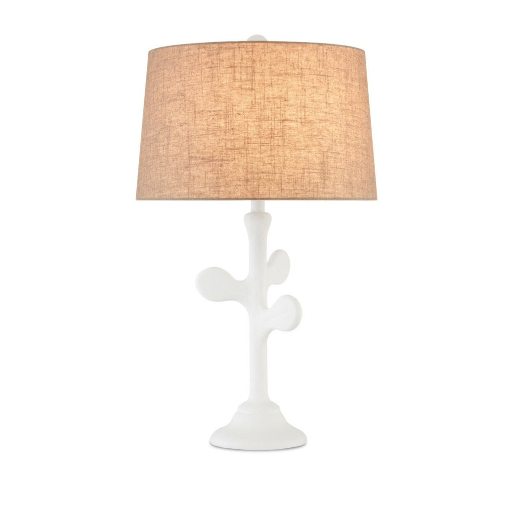 Charny White Table Lamp - Sea Green Designs