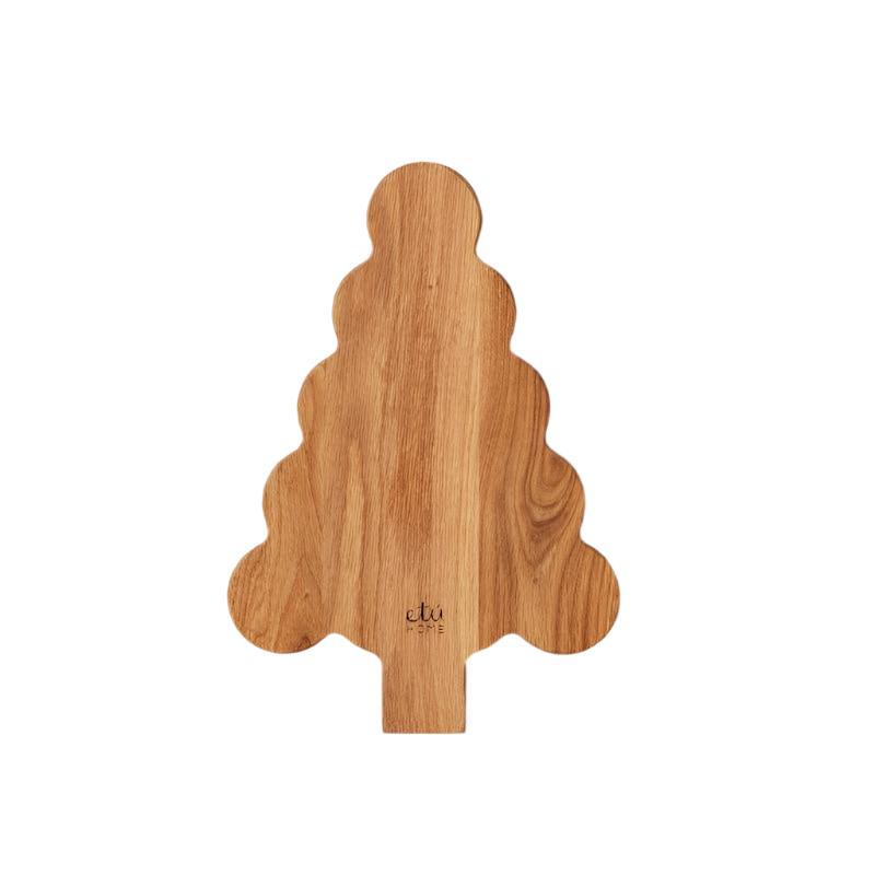 Scalloped Tree Cutting Board, Small - Sea Green Designs