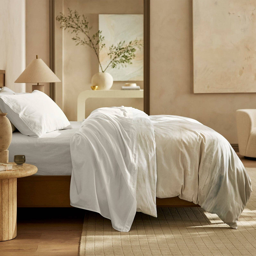 Signature Vintage Washed Sheet Set - Sea Green Designs