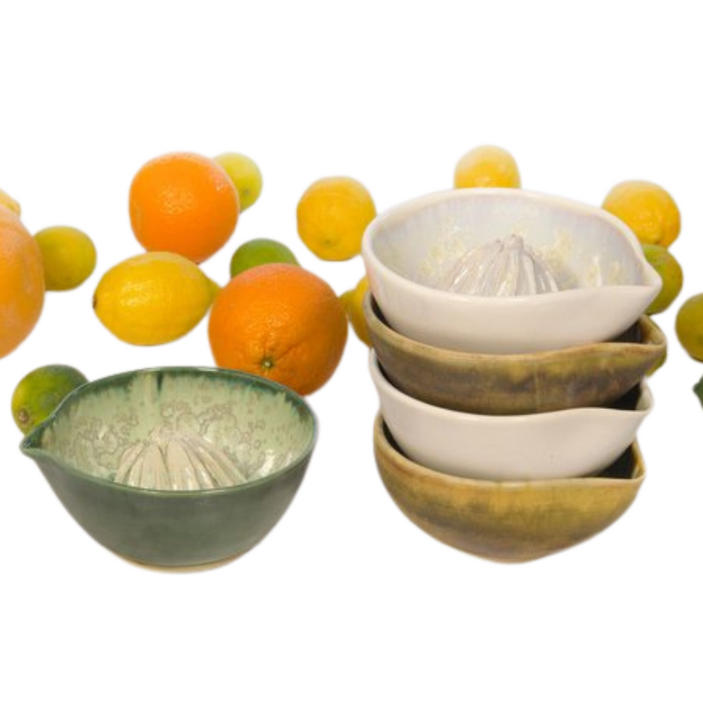 Barnacle Citrus Juicer in Pearl-Sea Green Designs2