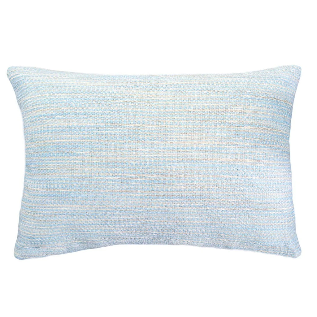 Bay View Blue Indoor Outdoor Pillow - Sea Green Designs