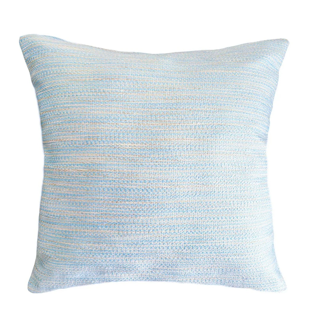 Bay View Blue Indoor Outdoor Pillow - Sea Green Designs