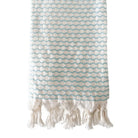 Beach Wave Turkish Cotton Beach Towel - Sea Green Designs
