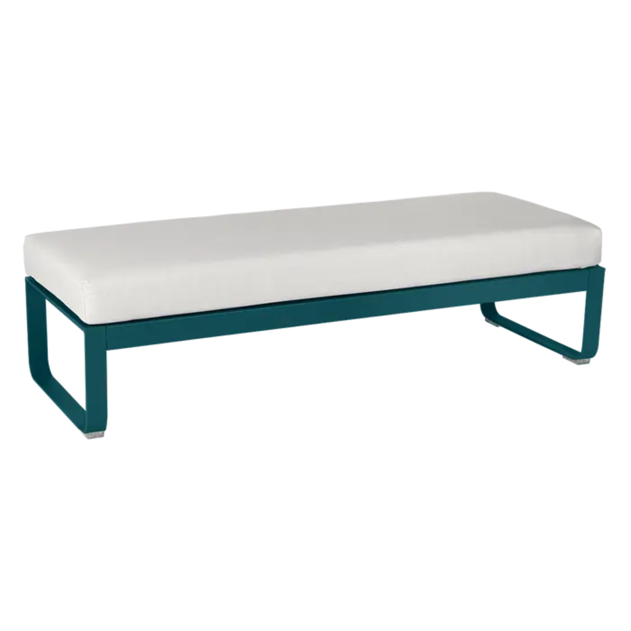 Bellevie 2 Seater Ottoman-Sea Green Design