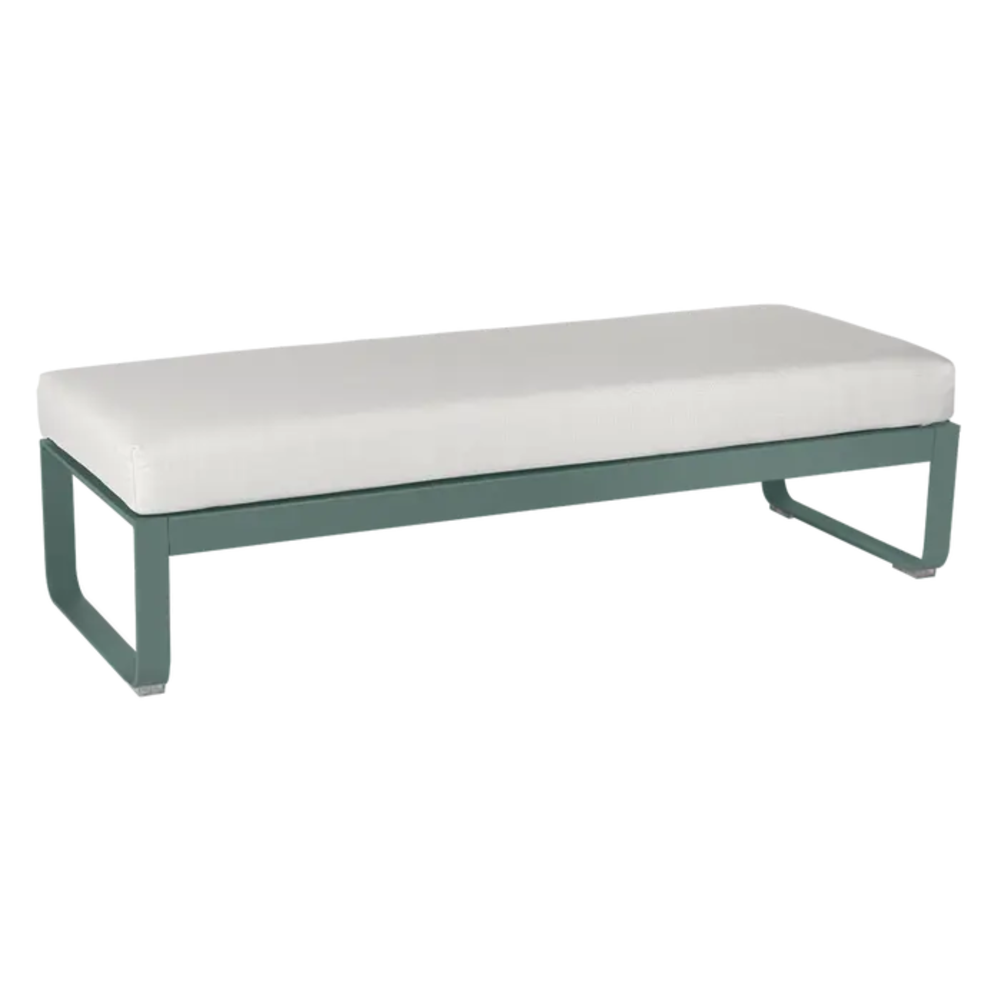 Bellevie 2 Seater Ottoman-Sea Green Design