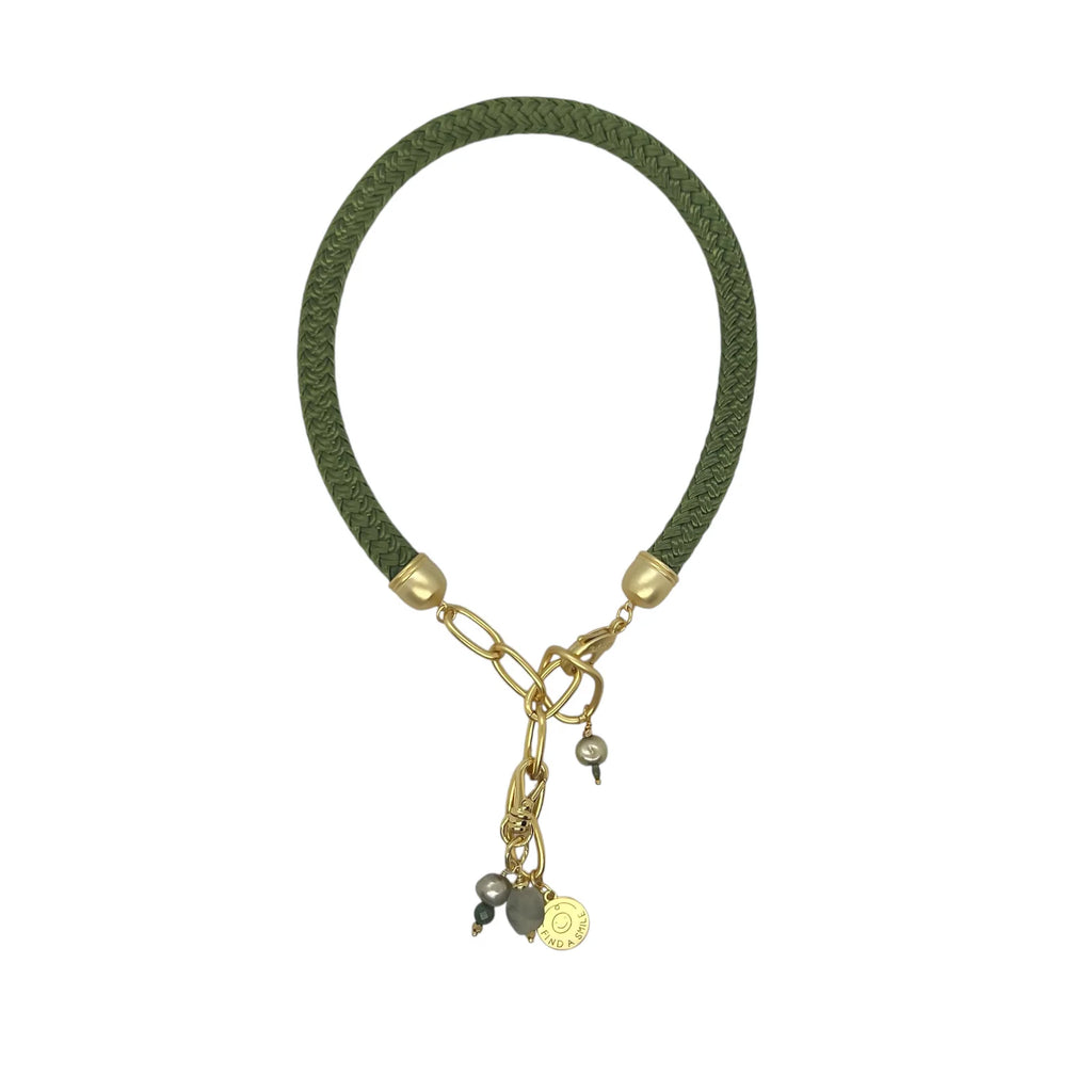 Cali Necklace - Sea Green Designs