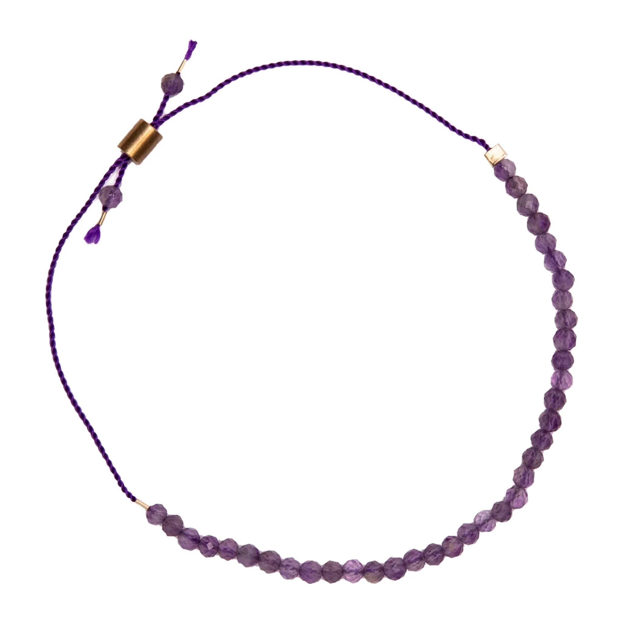 Amethyst Bracelet - Sea Green Designs
