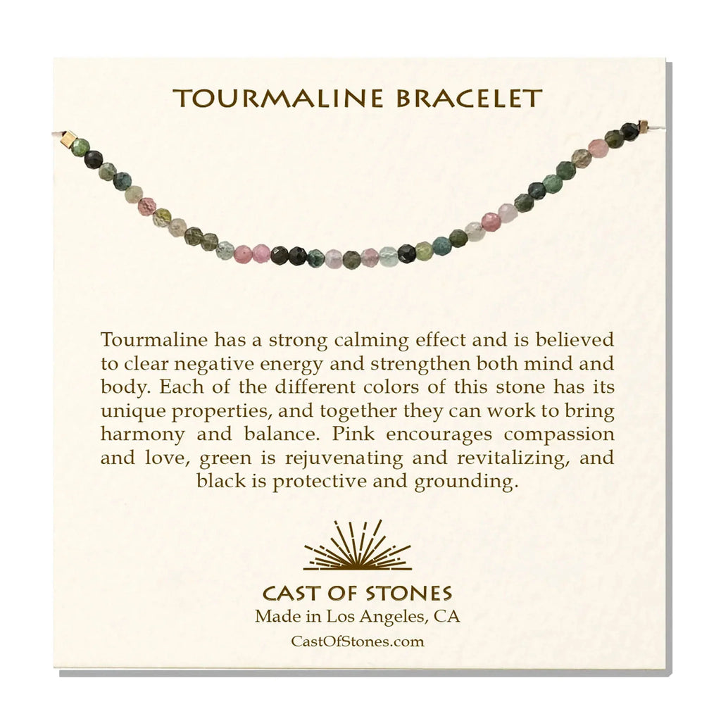 Tourmaline Bracelet - Sea Green Designs
