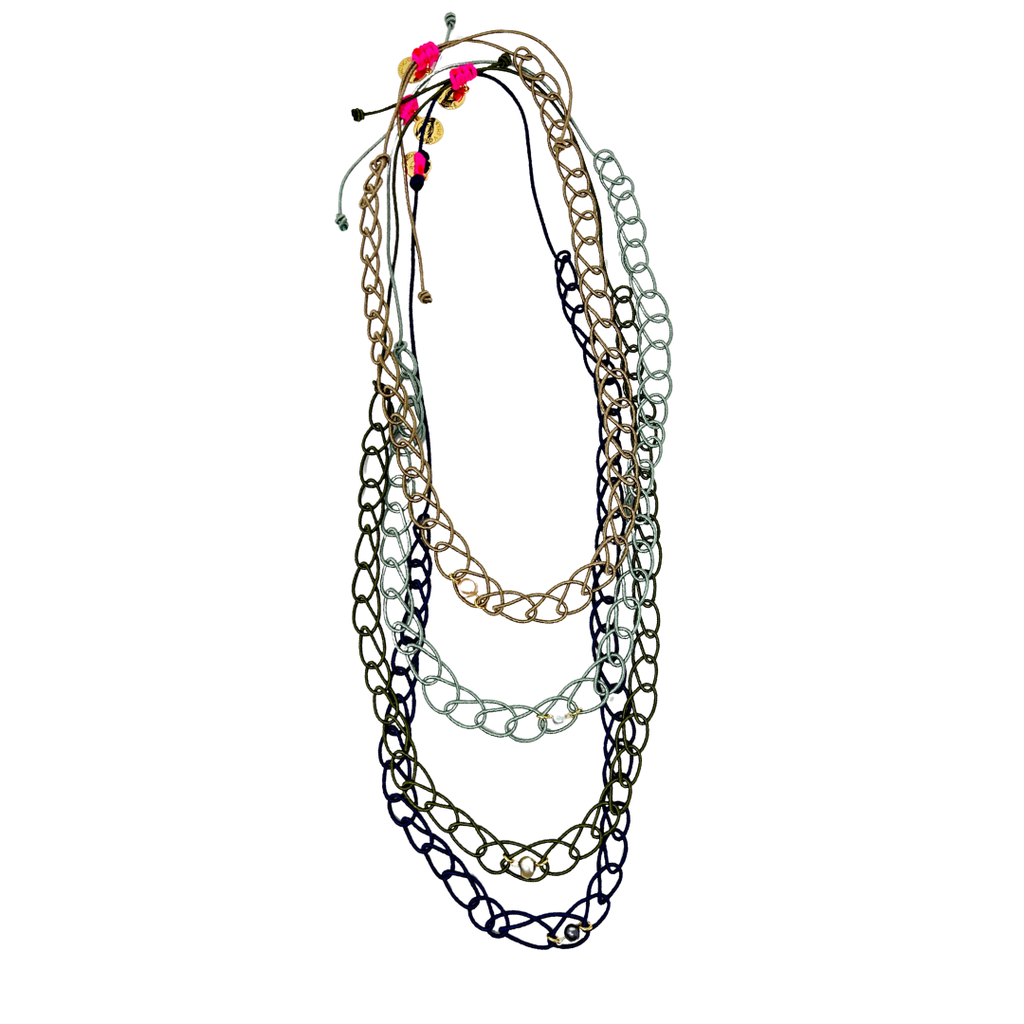 Lacey Necklace - Sea Green Designs