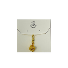 Divinity Knot Charm in Gold - Sea Green Designs
