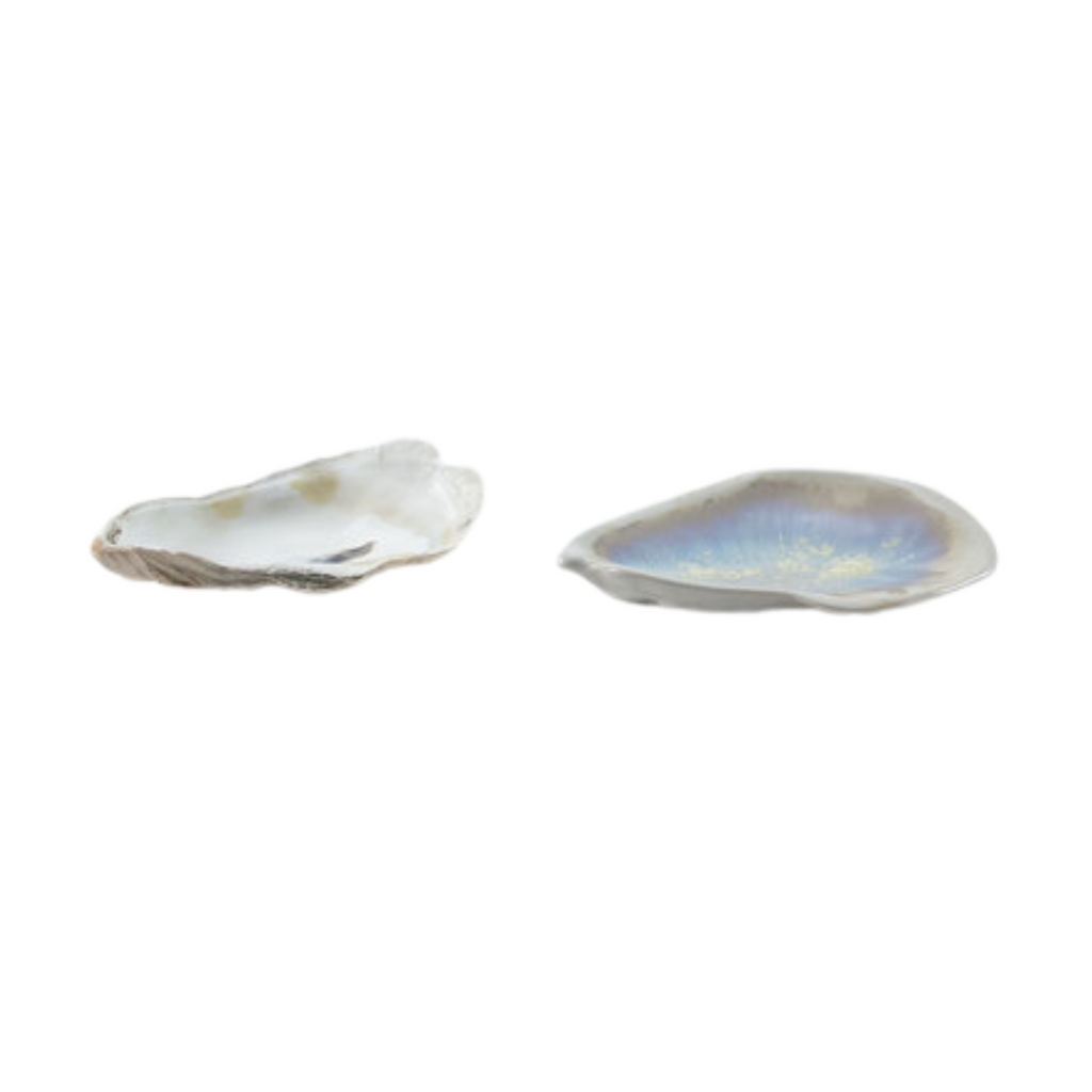 Damariscotta Oyster Dish in Pearl-SeaGreenDesign