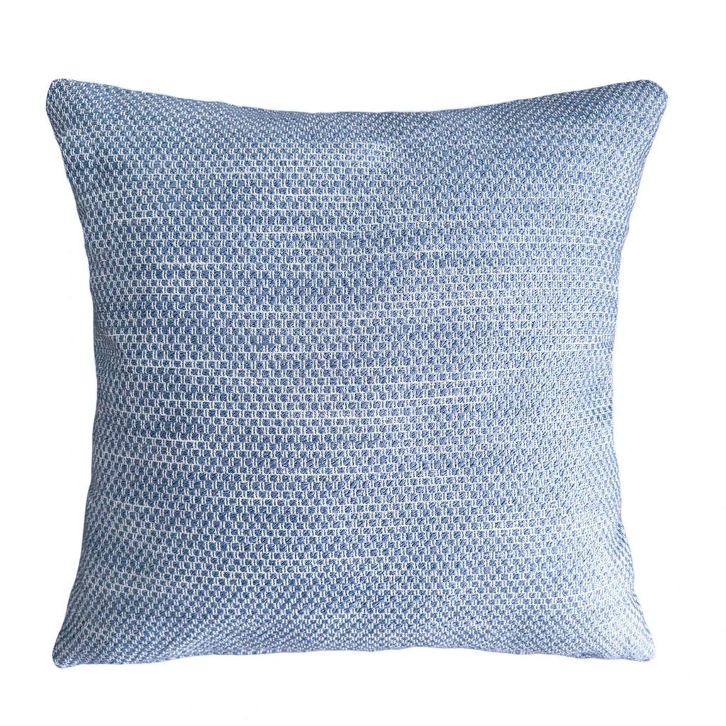 Deep Sea Blue Indoor Outdoor Pillow - Sea Green Designs