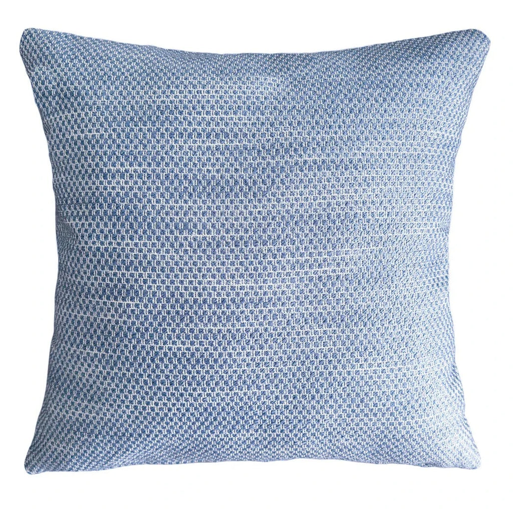 Deep Sea Blue Indoor Outdoor Pillow - Sea Green Designs