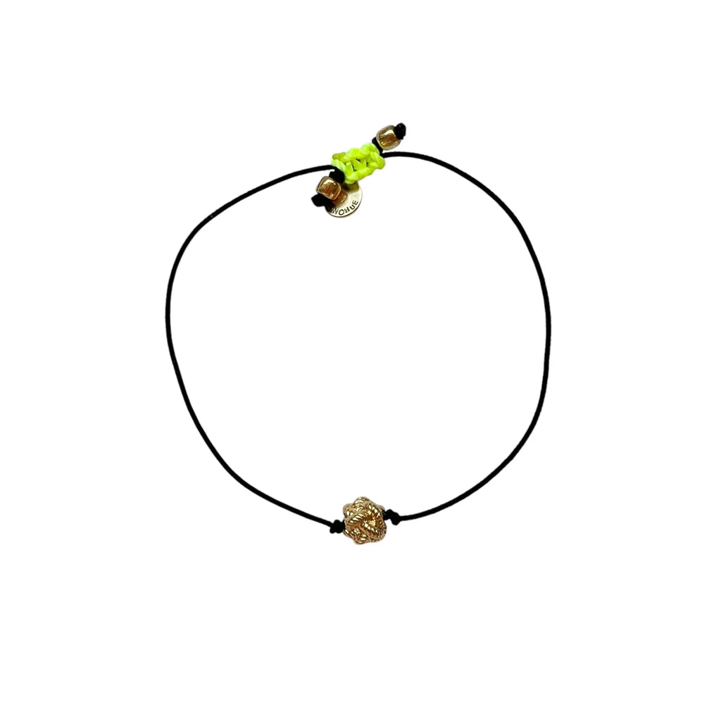 Divinity Knot Rope Bracelet - Sea Green Designs