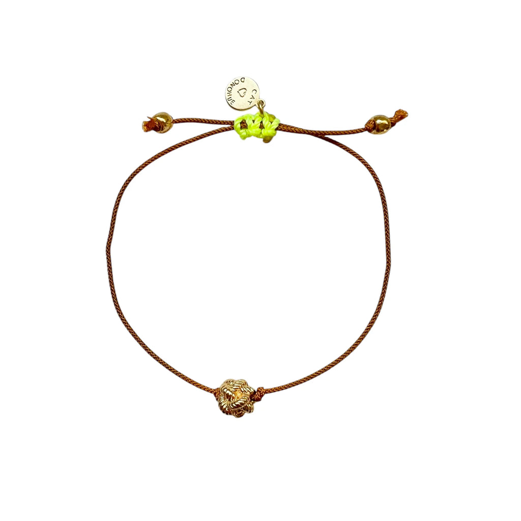 Divinity Knot Rope Bracelet - Sea Green Designs