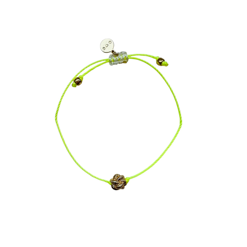 Divinity Knot Rope Bracelet - Sea Green Designs