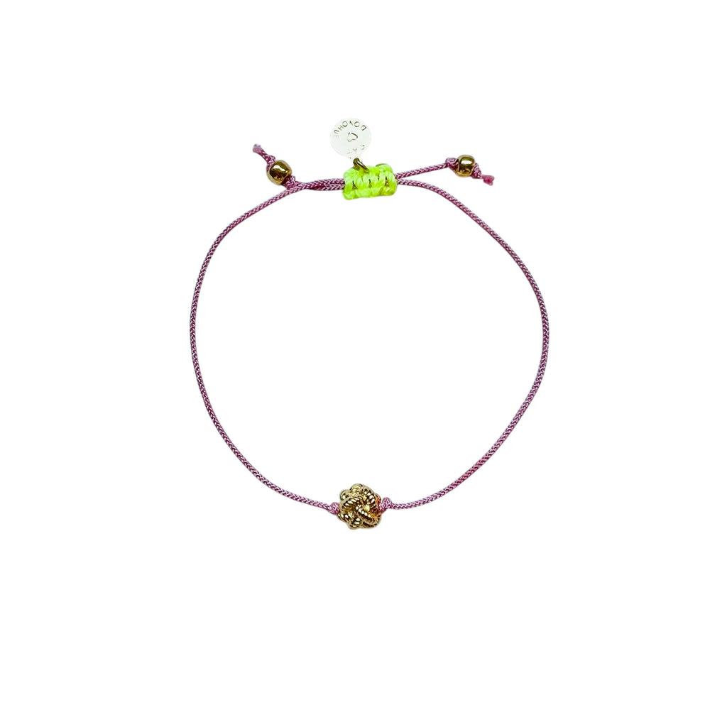 Divinity Knot Rope Bracelet - Sea Green Designs