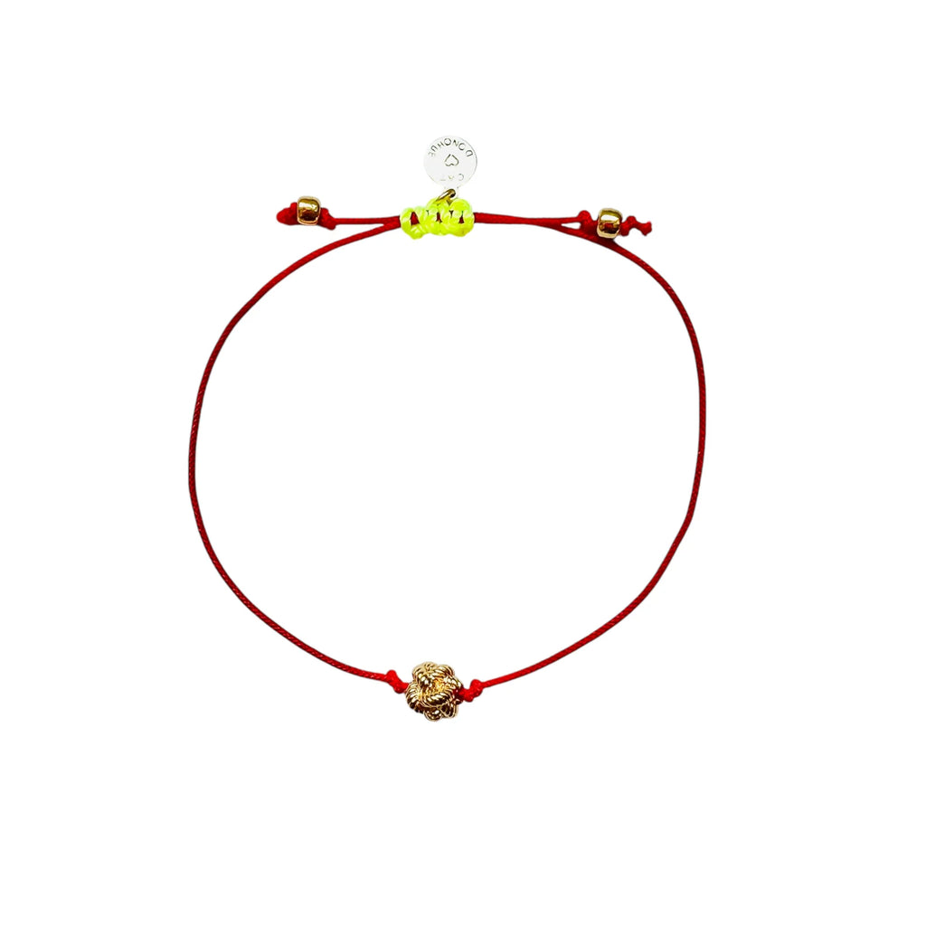 Divinity Knot Rope Bracelet - Sea Green Designs